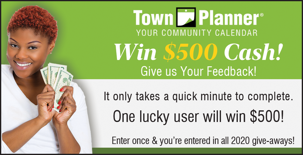 Win $500! Take the 2020 Town Planner Survey.