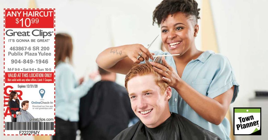 $10.99 Any Great Clips Haircut