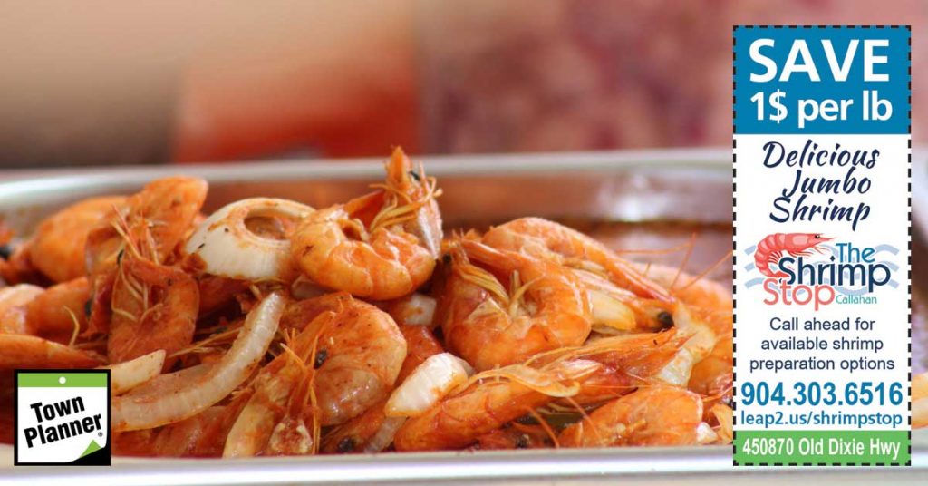 Save $1 Per Pound of Delicious Jumbo Shrimp