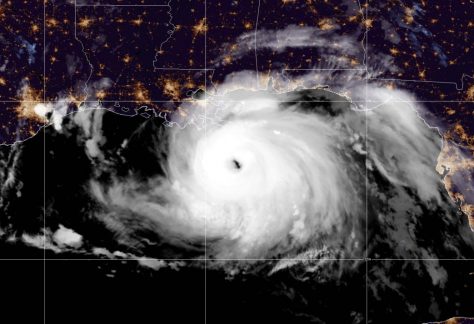 Hurricane Season NOAA Image of a Hurricane over the United States