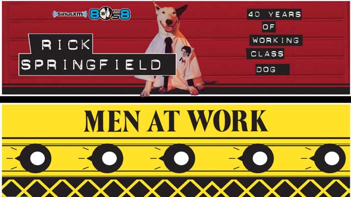 Rick Springfield and Men At Work