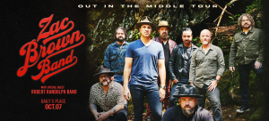Zac Brown Band Out In The Middle Tour