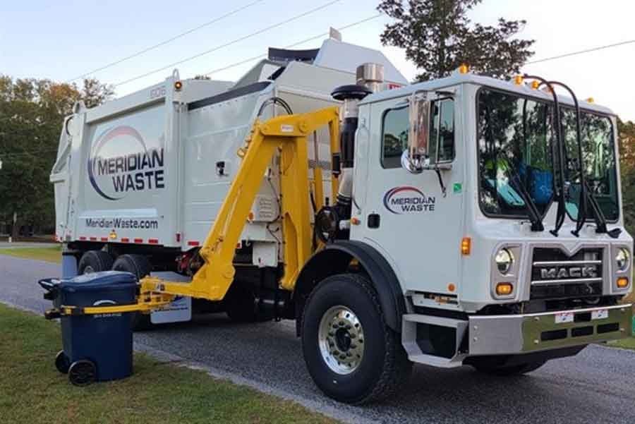 Meridian Waste Recycling Truck